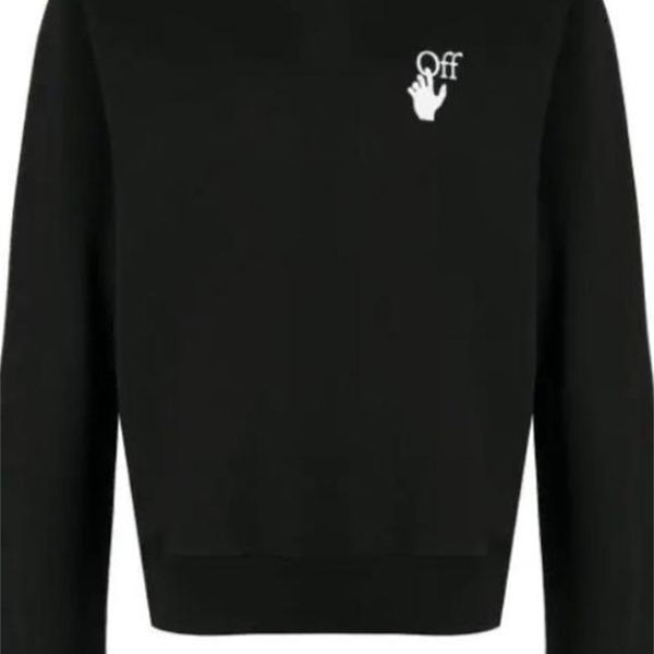 cotton terry girl skull print pattern black men's and women's round neck sweater