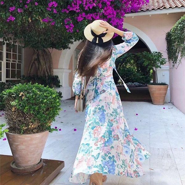 casual dresses beach dress summer vintage long sleeve v neck chiffon maxi women a-line party vestidos de verano, Black;gray
casual dresses beach dress summer vintage long sleeve v neck chiffon maxi women a-line party vestidos de verano, Black;gray
