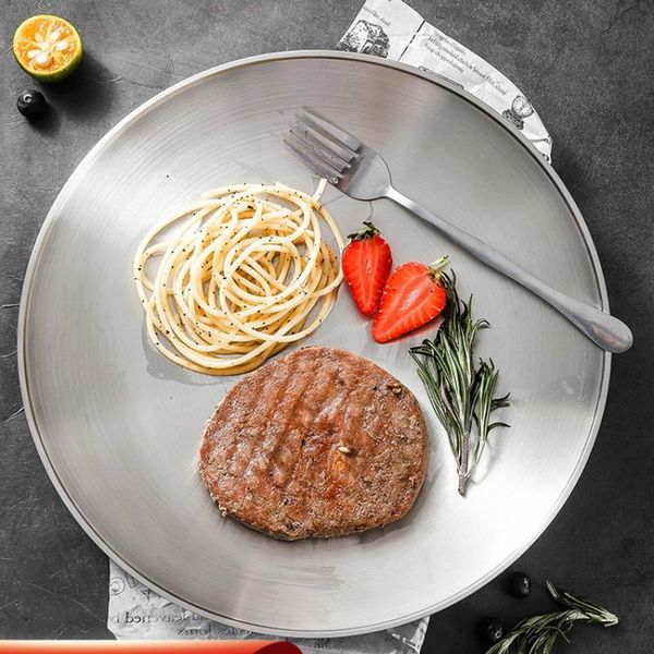 stainless steel dinner plates set creative round simply steak dinner plate large flat zestaw talerzy household tableware di50cj
stainless steel dinner plates set creative round simply steak dinner plate large flat zestaw talerzy household tableware di50cj