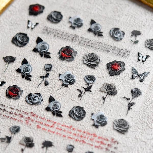 stickers & decals angel cross wings corpse bride nail sticker 3d engraved flower rose art decorations design, Black
stickers & decals angel cross wings corpse bride nail sticker 3d engraved flower rose art decorations design, Black
