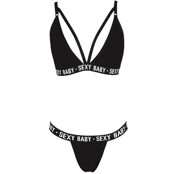 3Pieces/Lot Sexy Letter Solid Patchwork Underwear Fashion Bandage Women Lingerie Breathable Soft Comfortable G-String Set lenceria, Pink
3Pieces/Lot Sexy Letter Solid Patchwork Underwear Fashion Bandage Women Lingerie Breathable Soft Comfortable G-String Set lenceria, Pink