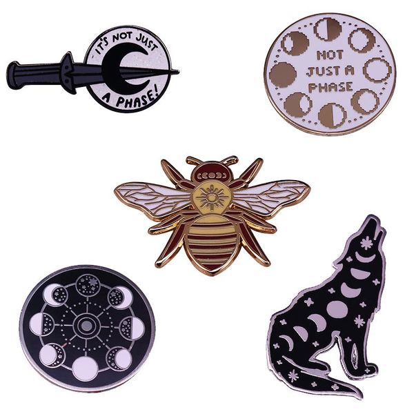 pins, brooches moon phases brooch not just a phase enamel pin bee divine r eclipse astrology space astronomy jewelry witchcraft badge, Gray
pins, brooches moon phases brooch not just a phase enamel pin bee divine r eclipse astrology space astronomy jewelry witchcraft badge, Gray