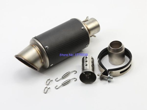 motorcycle exhaust system inlet 51mm(2") length 290mm(11.4") universal motorbike muffler pipe carbon fiber tailpipe
motorcycle exhaust system inlet 51mm(2") length 290mm(11.4") universal motorbike muffler pipe carbon fiber tailpipe
