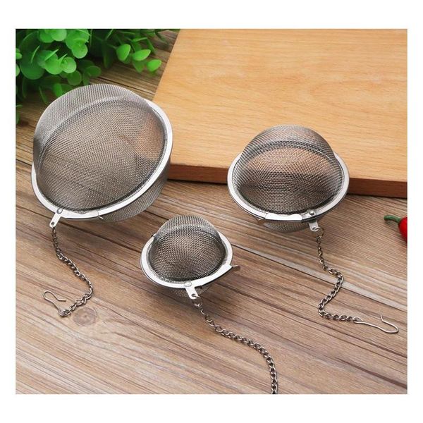 100pcs stainless steel tea pot infuser sphere mesh tea strainer filler ball strainer ball 5cm/7cm/9cm jlllat soif
100pcs stainless steel tea pot infuser sphere mesh tea strainer filler ball strainer ball 5cm/7cm/9cm jlllat soif