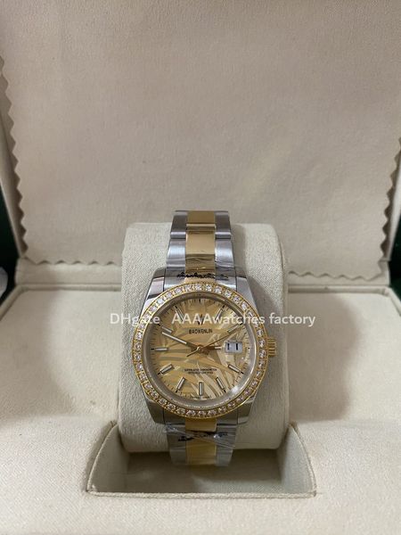 2021 latest u1 aaa band diamond men's and women's watch fully automatic mechanical 36mm dial gold rose with fashionable design rol, Slivery;brown
2021 latest u1 aaa band diamond men's and women's watch fully automatic mechanical 36mm dial gold rose with fashionable design rol, Slivery;brown