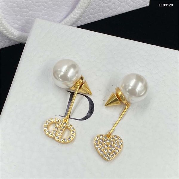 86% off factory shopnew pearl love micro inlaid cool style classic fashion, Golden