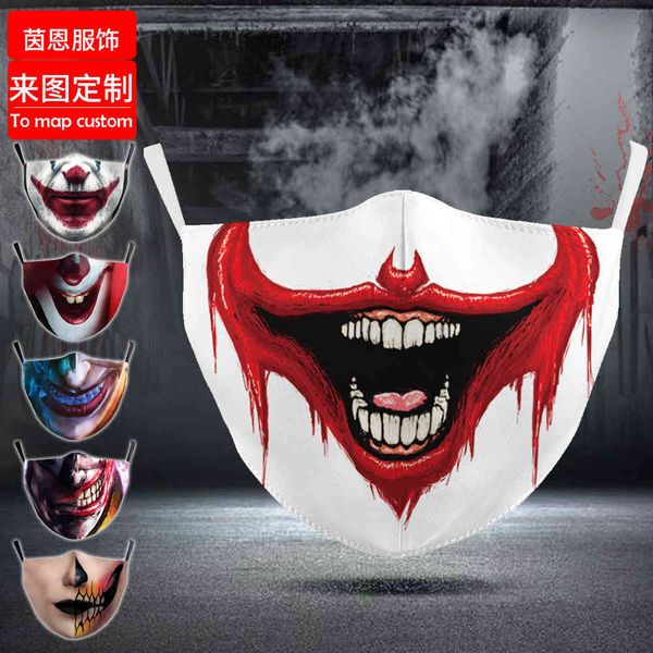 high-quality masks wansheng clown digital printing children's adjustable ear hook washable life protection mask
high-quality masks wansheng clown digital printing children's adjustable ear hook washable life protection mask