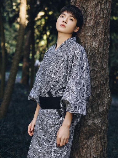 ethnic clothing men's japanese traditional kimono ocean wave prints 6pcs/set classic yukata cosplay clothinig pography wear bathrobe, Red
ethnic clothing men's japanese traditional kimono ocean wave prints 6pcs/set classic yukata cosplay clothinig pography wear bathrobe, Red