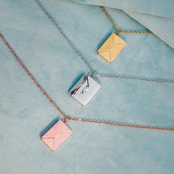 chains envelope locket necklace with gold rose silver color love you secret message pendant for girl mother's day gift
chains envelope locket necklace with gold rose silver color love you secret message pendant for girl mother's day gift