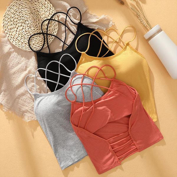 fashion crop womens cami cotton sleeveless straps solid fitness lady casual white black free
fashion crop womens cami cotton sleeveless straps solid fitness lady casual white black free