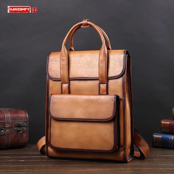backpack cowhide men genuine leather portable fashion casual large capacity schoolbag computer bag travel backpacks male dig
backpack cowhide men genuine leather portable fashion casual large capacity schoolbag computer bag travel backpacks male dig