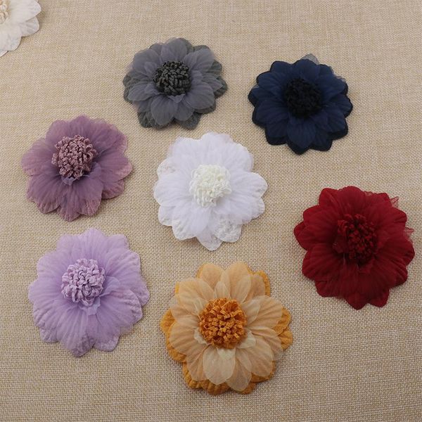 5pcs 9cm artificial fabric flower for dress wedding bouquet jewelry crystal yarn flower chiffon yarn
5pcs 9cm artificial fabric flower for dress wedding bouquet jewelry crystal yarn flower chiffon yarn