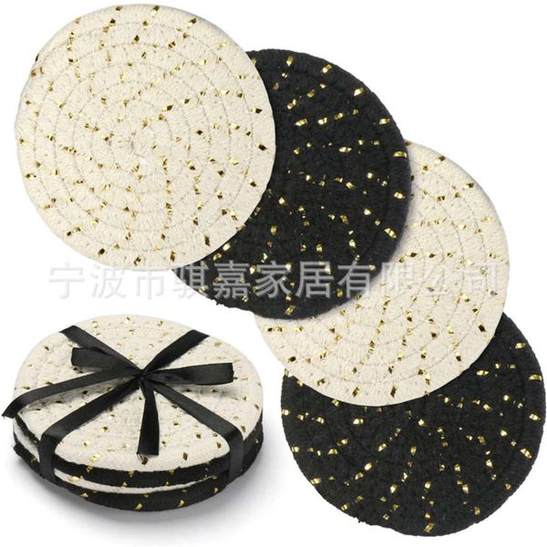 nordic style heat insulation dining mat, dish cup circular cotton rope knitting
nordic style heat insulation dining mat, dish cup circular cotton rope knitting