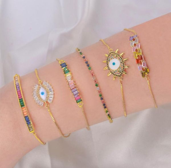charm bracelets bracelet for women 2021 trend couple selling products micro-inlaid evil eye moon zircon adjustable snake chain jewelry gifts, Golden;silver
charm bracelets bracelet for women 2021 trend couple selling products micro-inlaid evil eye moon zircon adjustable snake chain jewelry gifts, Golden;silver