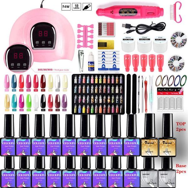 nail art kits manicure set 8ml 10/20pcs gel polish with 54w uv lamp dryer manicures tool kit design
nail art kits manicure set 8ml 10/20pcs gel polish with 54w uv lamp dryer manicures tool kit design