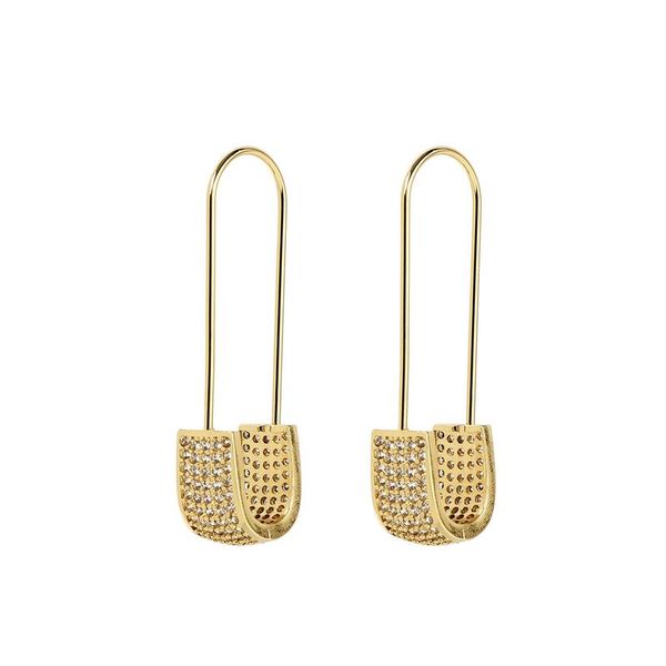 hoop & huggie long u-shaped oval zircon gold-plated pin earrings for women metal copper micro-inlaid simple and fashionable temperament, Golden;silver
hoop & huggie long u-shaped oval zircon gold-plated pin earrings for women metal copper micro-inlaid simple and fashionable temperament, Golden;silver