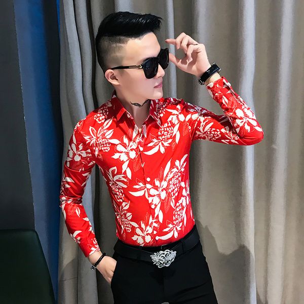 new outono inverno nova moda manga longa camisas florais para roupas masculinas 2021 simples fino ajuste casual clube noite blusa homme cfad, Black;brown
new outono inverno nova moda manga longa camisas florais para roupas masculinas 2021 simples fino ajuste casual clube noite blusa homme cfad, Black;brown