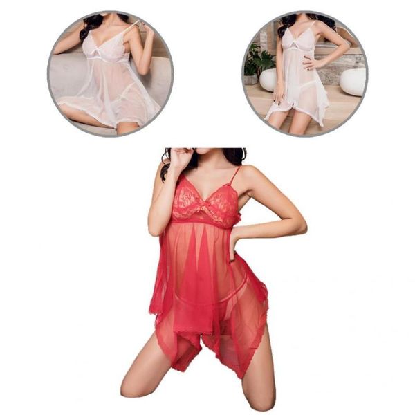 women's sleepwear lightweight beautiful thin cup net yarn women nightwear set skin-touch sling nightgown deep v-neck for home, Black;red
women's sleepwear lightweight beautiful thin cup net yarn women nightwear set skin-touch sling nightgown deep v-neck for home, Black;red