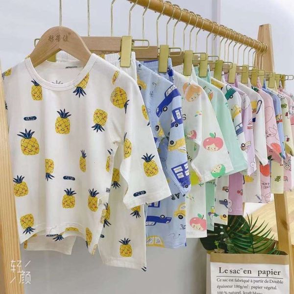 the first batch of 21 spring summer bonels icelandic cotton suit children's home wear pajamas with sv and quarter pants, Blue;red
the first batch of 21 spring summer bonels icelandic cotton suit children's home wear pajamas with sv and quarter pants, Blue;red
