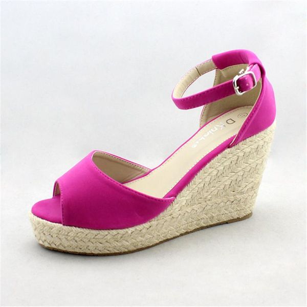sandals plus size 32-44 thick bottom women's wedges fashion open toe ankle buckle strap platform ladies high heels shoes, Black
sandals plus size 32-44 thick bottom women's wedges fashion open toe ankle buckle strap platform ladies high heels shoes, Black