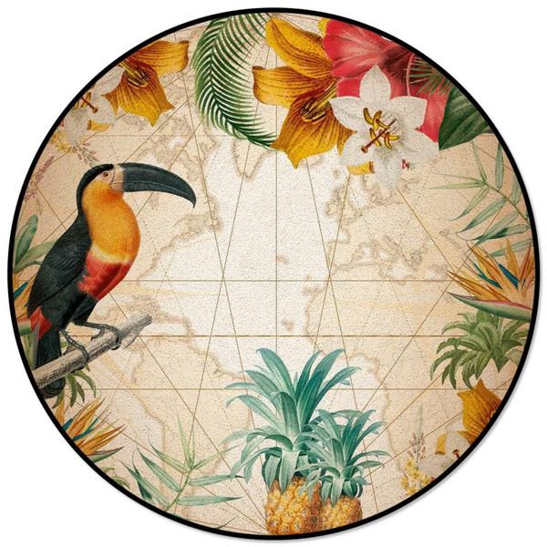 carpets toucan flower fruit pineapple map round rug for living room home decor kids children's bedroom area rugs mats
carpets toucan flower fruit pineapple map round rug for living room home decor kids children's bedroom area rugs mats