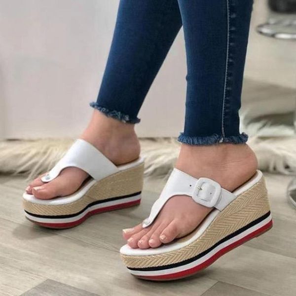 slippers 2021 fashion women flip flops summer beach platform casual outside wedges sandals shoes cloth, Black
slippers 2021 fashion women flip flops summer beach platform casual outside wedges sandals shoes cloth, Black