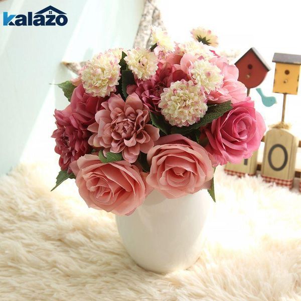 10 head rose dahlias artificial flowers wedding christmas decorations fake silk flowers home table ornaments
10 head rose dahlias artificial flowers wedding christmas decorations fake silk flowers home table ornaments