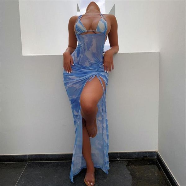 summer high split two women tracksuits piece set open back bracrop ruched skirt 2 see through outfits, Gray
summer high split two women tracksuits piece set open back bracrop ruched skirt 2 see through outfits, Gray