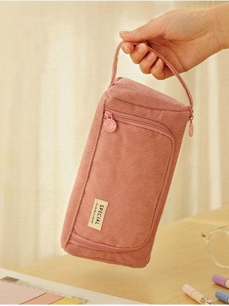 pencil cases pen corduroy bag case light color multi slot easy handle storage pouch organizer for stationery school travel
pencil cases pen corduroy bag case light color multi slot easy handle storage pouch organizer for stationery school travel
