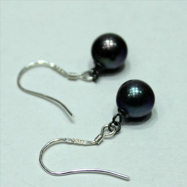 dangle & chandelier yinanyimei beautiful fine jewelry round black freshwater pearl silver ear hook 7-8mm
dangle & chandelier yinanyimei beautiful fine jewelry round black freshwater pearl silver ear hook 7-8mm