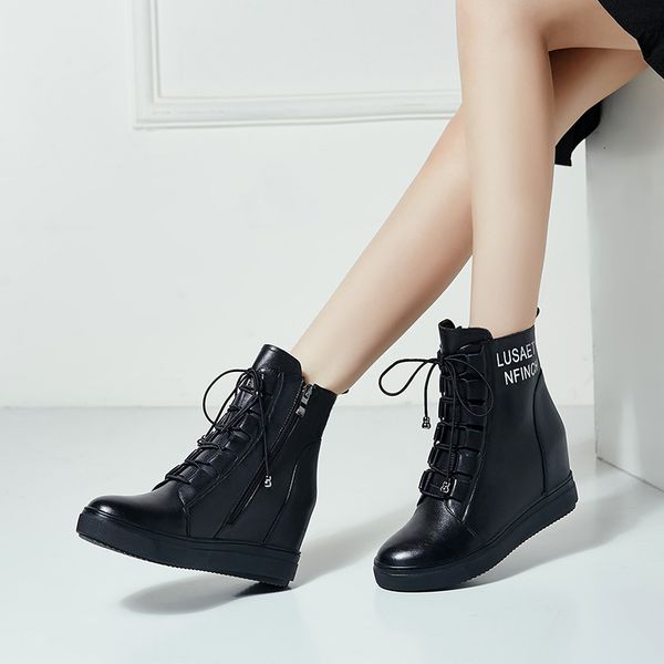 autumn and winter 2021 short boots inner raised leather women's sho large 41-42 small 31 32 33 straight, Black
autumn and winter 2021 short boots inner raised leather women's sho large 41-42 small 31 32 33 straight, Black