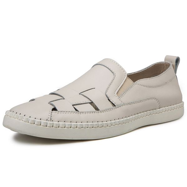 2020 new arrival mens hollow leather shoes fashion doug shoes mens summer breathable mens shoes genuine leather casual lazybones plus, Red;white
2020 new arrival mens hollow leather shoes fashion doug shoes mens summer breathable mens shoes genuine leather casual lazybones plus, Red;white