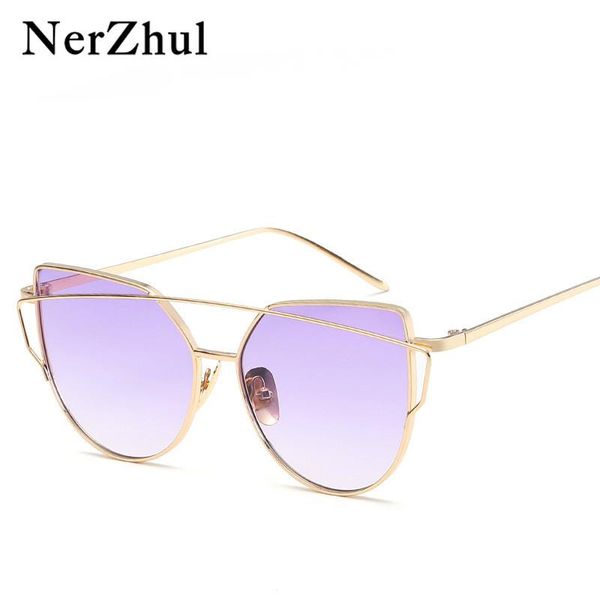 sunglasses nerzhul alloy women trendy half blue pink cat eye sun glasses female yellow gradient ladies, White;black
sunglasses nerzhul alloy women trendy half blue pink cat eye sun glasses female yellow gradient ladies, White;black