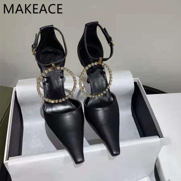 sandals 2021 brand women shoes high heels crystal buckle strap pumps designer rhinestone party dress woman zapatillas mujer, Black
sandals 2021 brand women shoes high heels crystal buckle strap pumps designer rhinestone party dress woman zapatillas mujer, Black