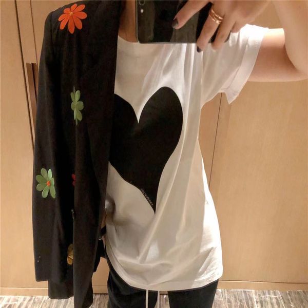 brand new fashion brand kimhekim2021aw with love series letters casual short sleeve t-shirt, White;black
brand new fashion brand kimhekim2021aw with love series letters casual short sleeve t-shirt, White;black