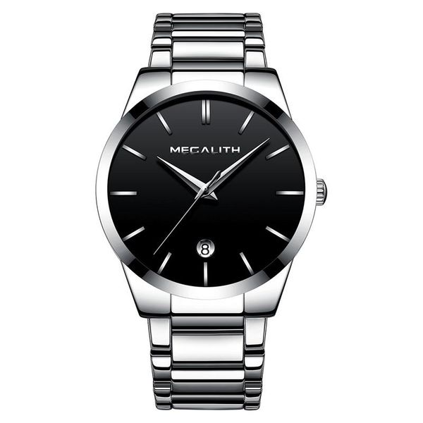 wristwatches megalith fashion watches casual date stainless steel quartz wrist waterproof sprots watch relogio masculino, Slivery;brown
wristwatches megalith fashion watches casual date stainless steel quartz wrist waterproof sprots watch relogio masculino, Slivery;brown