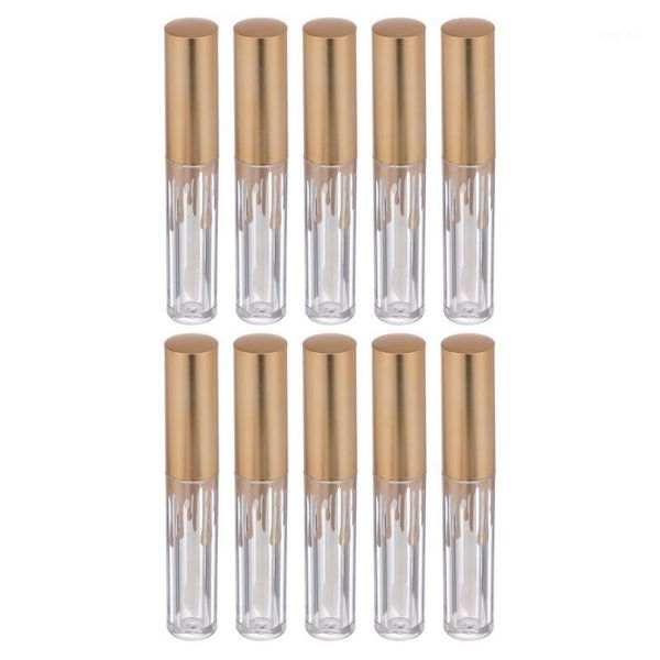 storage bottles & jars 10pcs clear body lip tubes empty lipstick containers