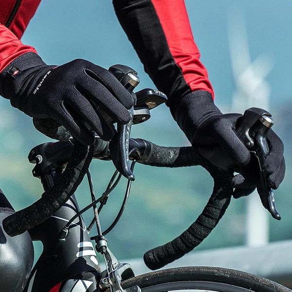 cycling gloves santic winter warm full finger with touch function shockproof keep asian size, Black
cycling gloves santic winter warm full finger with touch function shockproof keep asian size, Black