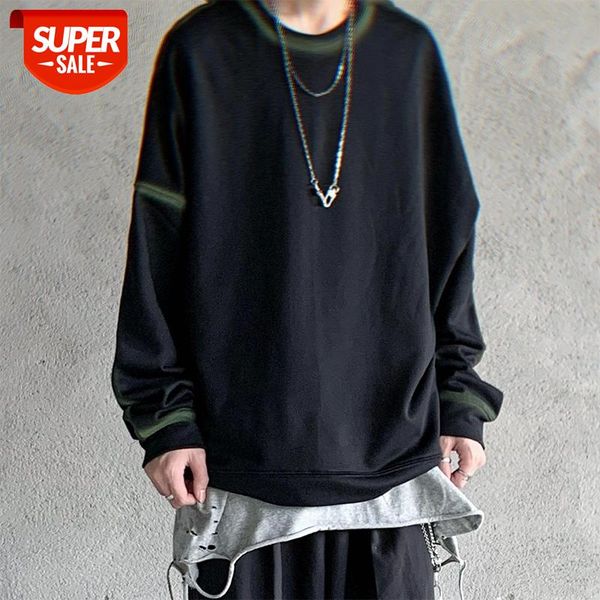 New Design Vintage Classic hand-painted spray paint solid color O-neck long sleeve Sweatshirt male oversized loose sweater Shirt #0a1j, Black
New Design Vintage Classic hand-painted spray paint solid color O-neck long sleeve Sweatshirt male oversized loose sweater Shirt #0a1j, Black