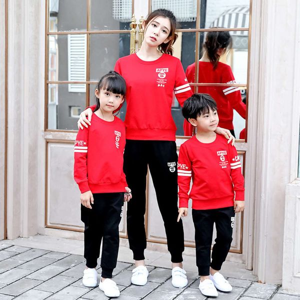 2021 parents and new children autumn fashion drs a family of three or four, Blue
2021 parents and new children autumn fashion drs a family of three or four, Blue