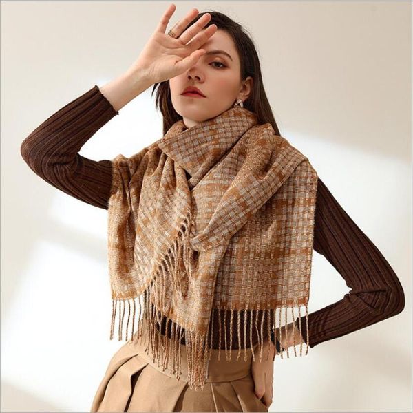scarves winter scarf women mini plaid cashmere warm pashmina foulard female wrap thick soft bufanda big tassels shawl long stole, Blue;gray
scarves winter scarf women mini plaid cashmere warm pashmina foulard female wrap thick soft bufanda big tassels shawl long stole, Blue;gray
