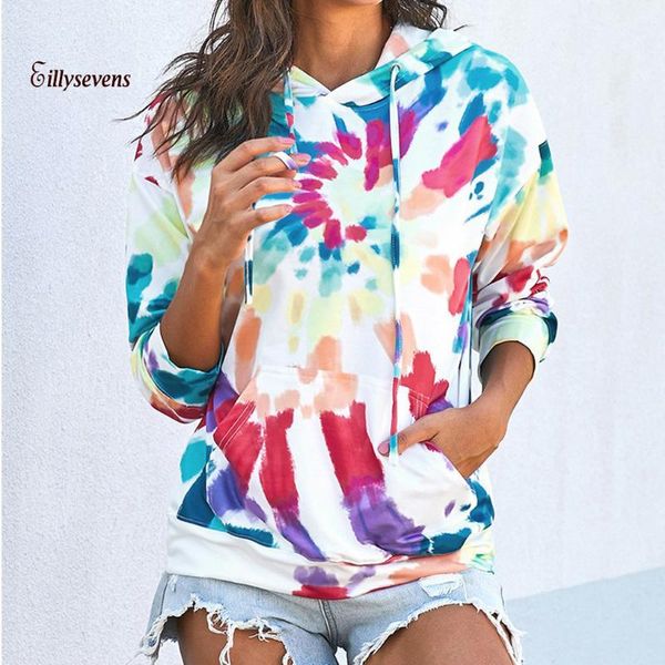 women's hoodies & sweatshirts women tie-dye printed pullovers loose sweatshirt pullover casual long sleeve sudaderas para mujer, Black 
women's hoodies & sweatshirts women tie-dye printed pullovers loose sweatshirt pullover casual long sleeve sudaderas para mujer, Black