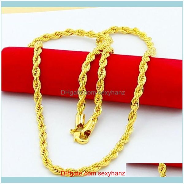 necklaces pendants jewelryhip hop 24k gold necklace 4mm twisted rope twist electroplating for men & women wedding jewelry gifts chokers drop, Golden;silver
necklaces pendants jewelryhip hop 24k gold necklace 4mm twisted rope twist electroplating for men & women wedding jewelry gifts chokers drop, Golden;silver