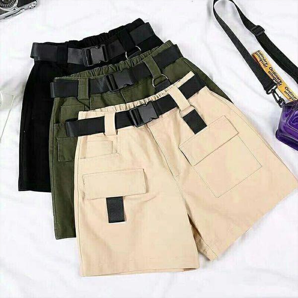 summer black cargo loose bf womens shorts high waist korean style pockets sashes streetwear harajuku, White;black
summer black cargo loose bf womens shorts high waist korean style pockets sashes streetwear harajuku, White;black