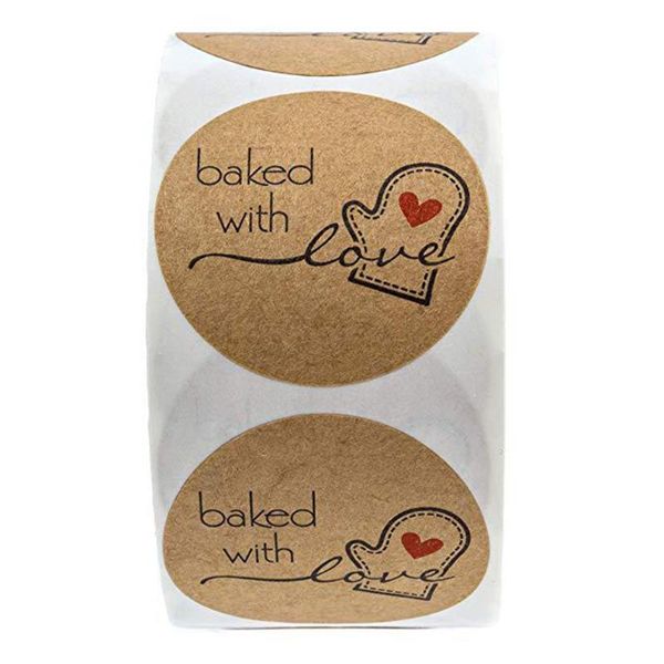 gift wrap 500 labels natural kraft paper round stickers seal roll sticker for package decorate handmade
gift wrap 500 labels natural kraft paper round stickers seal roll sticker for package decorate handmade