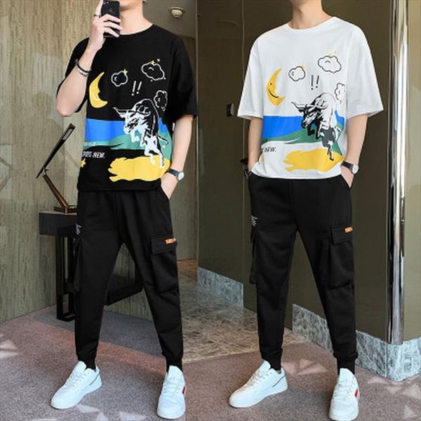 sets hip hop clothes streetwear mens tracksuits spring summer outfit male t shirt and pant two pieces set casual plus, Gray
sets hip hop clothes streetwear mens tracksuits spring summer outfit male t shirt and pant two pieces set casual plus, Gray