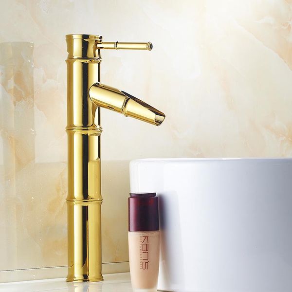 bathroom sink faucets 3 styles polished gold color brass bamboo style single handle lever vessel basin faucet mixer waterfall water taps
bathroom sink faucets 3 styles polished gold color brass bamboo style single handle lever vessel basin faucet mixer waterfall water taps