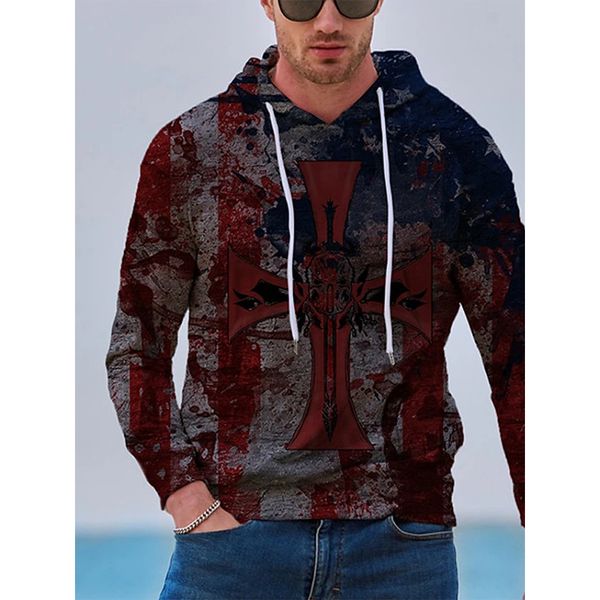 cross design pattern men s 3d printed hoodie visual impact party punk gothic round neck american sweatshirt hoodie, Black
cross design pattern men s 3d printed hoodie visual impact party punk gothic round neck american sweatshirt hoodie, Black