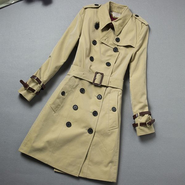 women's trench coats long classic windbreaker waterproof british high-end english style autumn winter gabadian solid color size coat a9, Tan;black
women's trench coats long classic windbreaker waterproof british high-end english style autumn winter gabadian solid color size coat a9, Tan;black