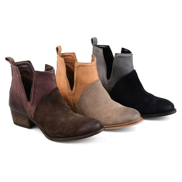 boots women women's ladies leisure fashion round toe joint thick square heel shoes #yb40, Black
boots women women's ladies leisure fashion round toe joint thick square heel shoes #yb40, Black